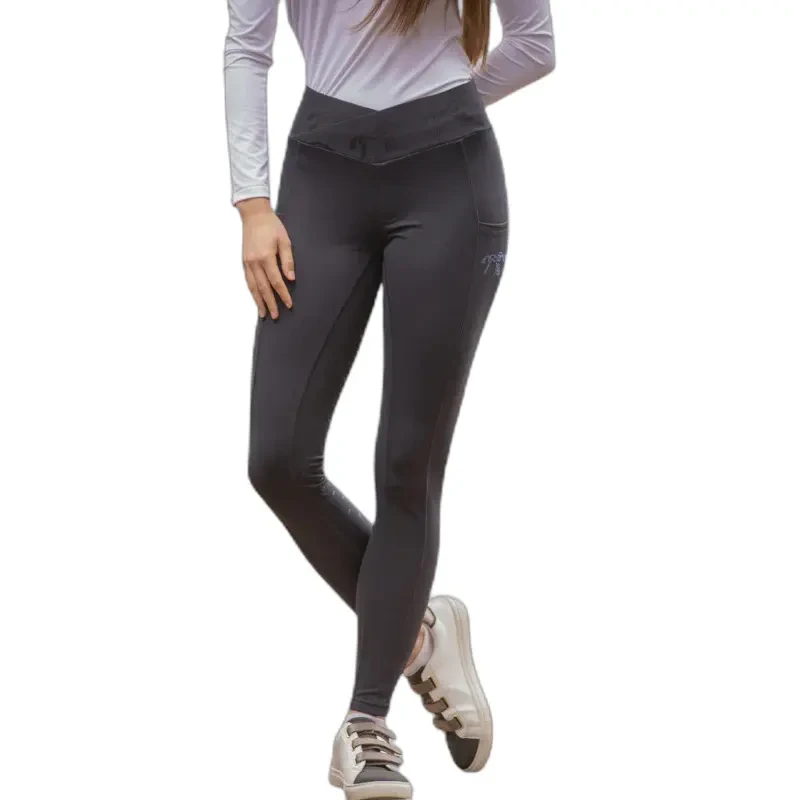 Image of Penelope Womens mid grip riding leggings Penelope Anae Bleu Female 40