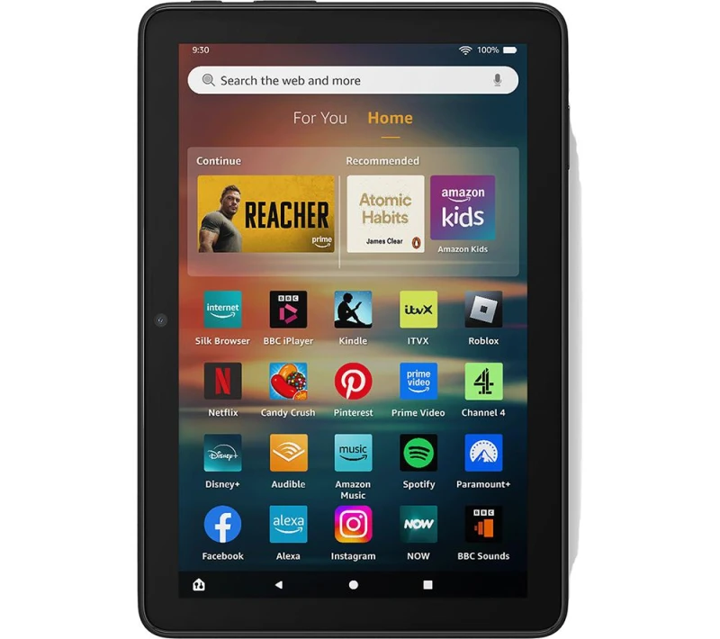 Image of Amazon Fire HD 8 Tablet (2024) - 64GB, Black 840414612723