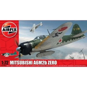 Image of Mitsubishi A6M2b Zero 1:72 Series 1 Air Fix Model Kit