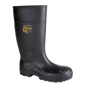 Image of Grafters Womens PVC Safety Waterproof Boot (9 UK) (Black)