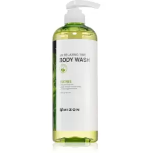 Image of Mizon My Relaxing Time Tea Tree refreshing shower gel for problem and oily skin 800 ml