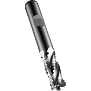 Image of C400 6.00MM HSS-E Multi-flute Flatted Shank Roughing End Mill DIN 844 K