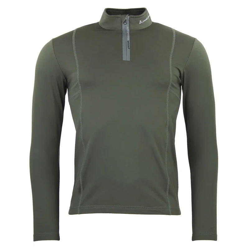 Image of Under jersey with zip Peak Mountain Canevi Vert Male 2XL