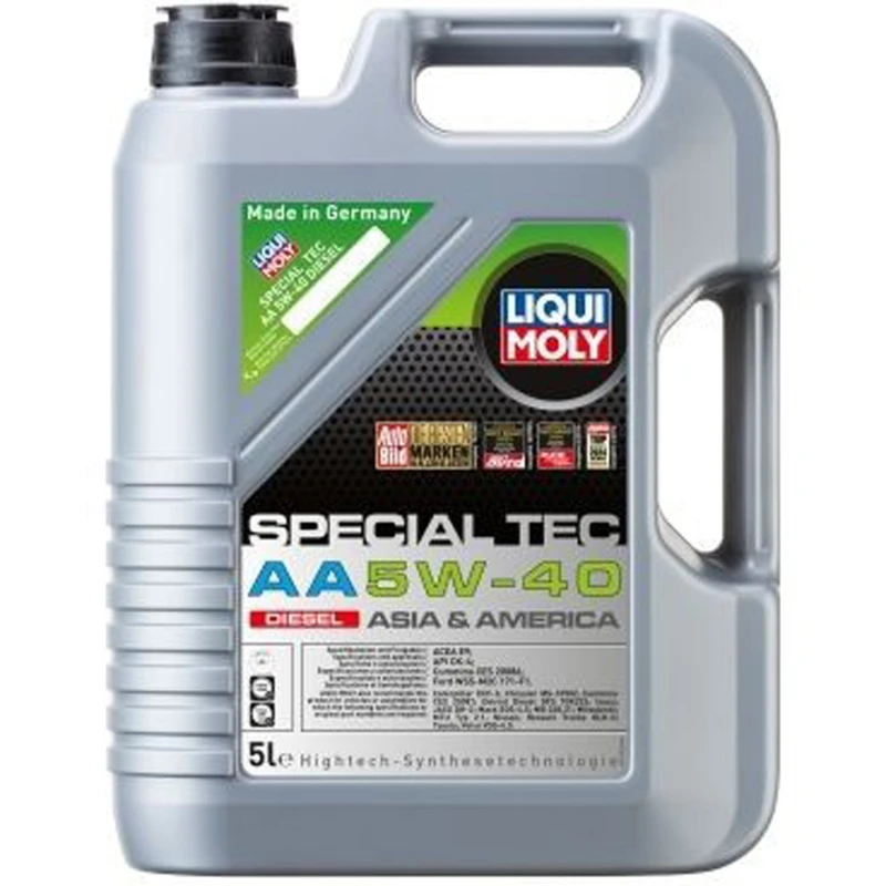 Image of LIQUI MOLY 21332 Engine oil Special Tec AA 5W-40 Diesel Capacity: 5l Engine Oil (1862)