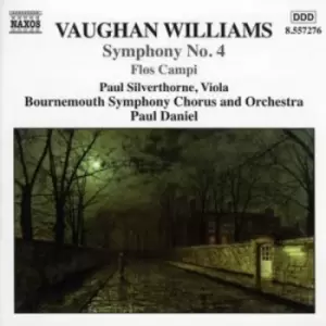 Image of Ralph Vaughan Williams - Symphony No. 4 (Daniel, Silverthorne, Bournemouth Scando) CD Album - Used