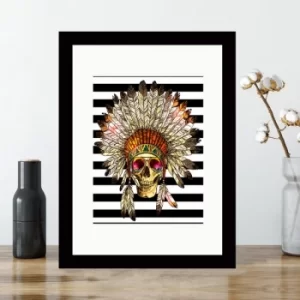 Image of SC4475944421 Multicolor Decorative Framed MDF Painting