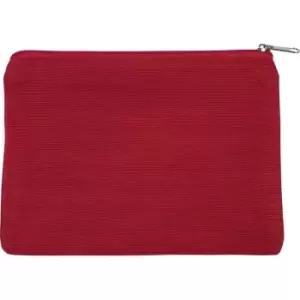 Image of Kimood Juco Pouch (One Size) (Crimson Red) - Crimson Red