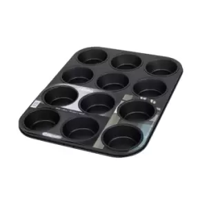 Image of I-Bake Non Stick 12 Cup Muffin Pan TJ Hughes