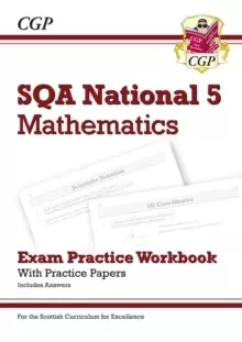 Image of National 5 Maths: SQA Exam Practice Workbook - includes Answers