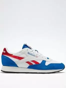 Image of Reebok Classic Leather, Vecblu/Ftwwht/Vecred, size: 6+, Male, Trainers, GX2257