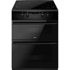 Image of Amica AFN6550MB Double Oven Induction Hob Electric Cooker