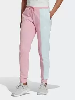 Image of adidas Essentials Colorblock Joggers - Multi, Pink, Size 2XL, Women