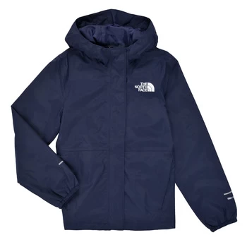 Image of The North Face RESOLVE REFLECTIVE JACKET Girls Childrens Parka in Blue - Sizes 8 years,12 years,6 years