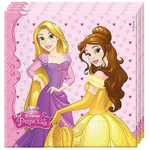 Image of Disney Princesses Napkins (Pack Of 20)