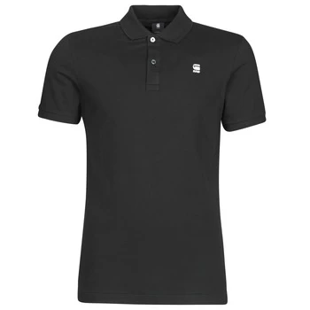 Image of G-Star Raw DUNDA SLIM POLO SS mens Polo shirt in Black - Sizes XXL,S,M,L,XL,UK S,UK M,UK L,UK XXL