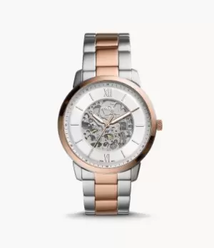 Image of Fossil Men Neutra Automatic Two-Tone Stainless Steel Watch