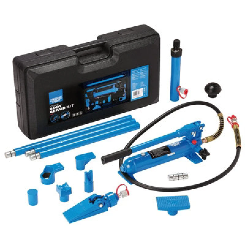 Image of Draper Expert 13590 Hydraulic Body Repair Kit 4 Tonne (15 Piece) Draper-13590