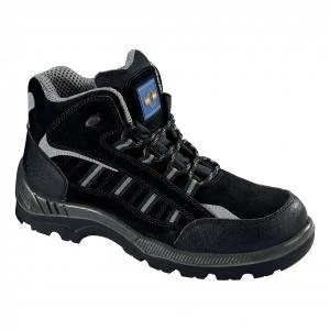 Image of Rock Fall ProMan Boot Size 9 Suede Fibreglass Toecap Black PM4020 9