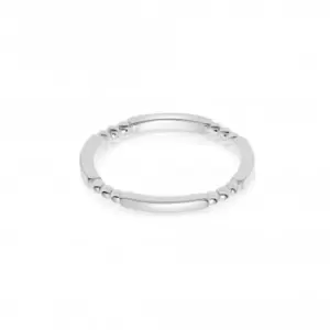 Image of Stacked Essential Sterling Silver Ring SRB9005_SLV