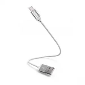 Image of Hama Charging/Data Cable, Micro-USB, 0.2 m, white