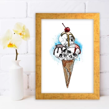 Image of AC441743683 Multicolor Decorative Framed MDF Painting