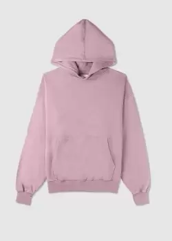 Image of Colorful Standard Mens Classic Oversized Hoodie In Faded Pink