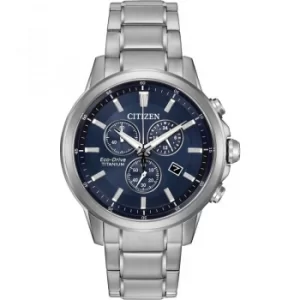 Image of Mens Citizen Sport Ti Titanium Chronograph Watch