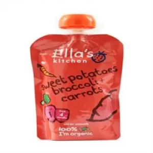 Image of Ella's Kitchen S1 Sweet Potato Broccoli & Carrots 120g (7 minimum)