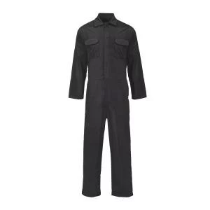 Image of SuperTouch Medium Coverall Basic with Popper Front Opening PolyCotton