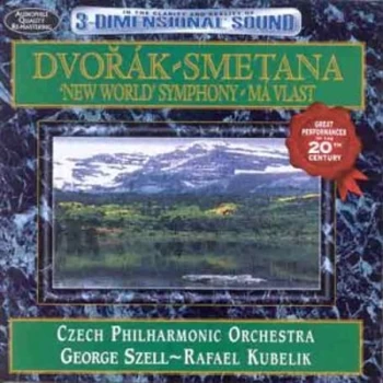Image of Czech Philharmonic Orchestra - Dvorak/Smetana: New World Symphony/Ma Vlast CD
