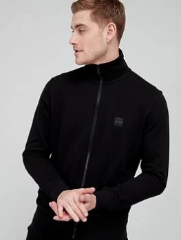 Image of BOSS Zestart Zip Through Sweat - Black Size M Men