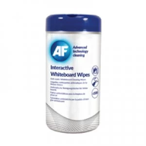 Image of AF International Interactive Whiteboard Wipes Pack of 100 AWBW100T