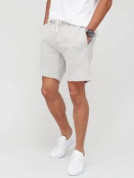 Image of Levis Red Tab Jersey Shorts - Light Grey Marl Size L, Men