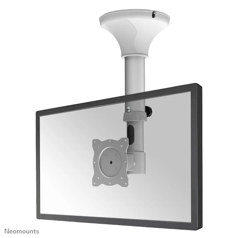 Image of Newstar Neomounts FPMA-C025SILVER Monitor/TV mount ceiling 10-30" - h 37-47cm - tiltable FPMA-C025SILVER