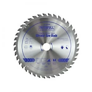 Image of Faithfull TCT Circular Saw Blade 254 x 30 mm x 40T