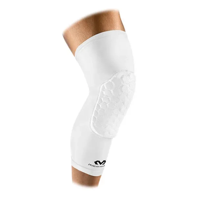 Image of Leg compression sleeve McDavid hex Blanc Male S