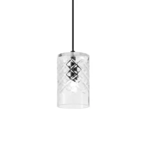 Image of Cognac 1 Light Ceiling Pendant Trasparent, G9