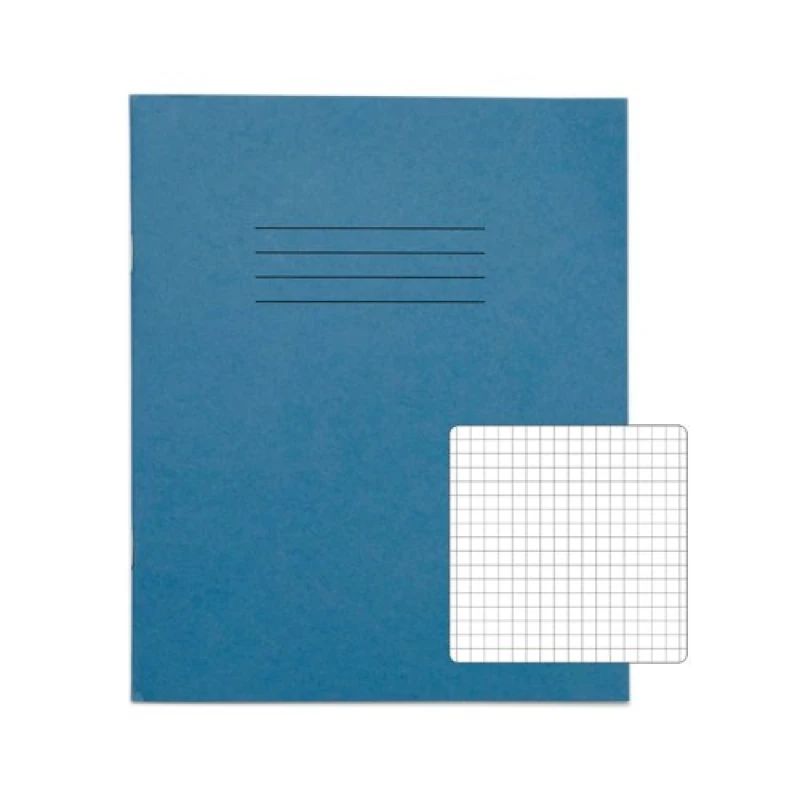 Image of Rhino 200 x 165mm Exercise Book 48 Page S5 Light Blue (100 Pack) VEX342-396-6