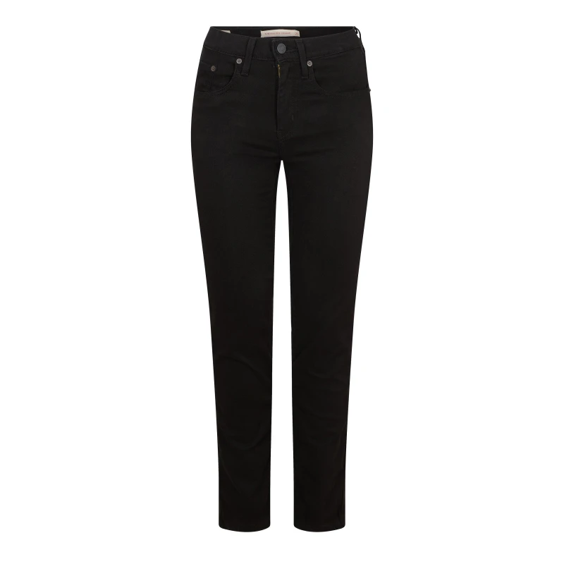 Image of Levis Womens High Rise Night I Jeans Night Is Black female 32 L30