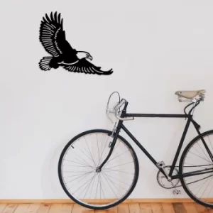 Image of Kartal 5 Black Decorative Wooden Wall Accessory