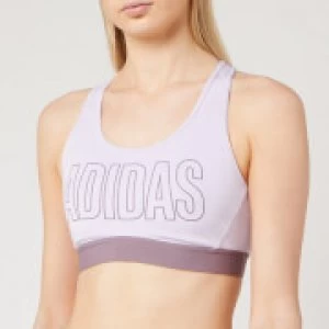 Image of adidas Womens DRST Ask SP Bra - Purple Tint - XS