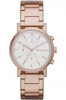 Image of Ladies DKNY SoHo Chronograph Watch NY2275