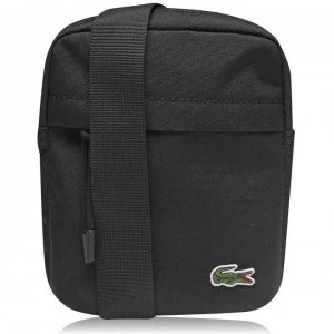 Image of Lacoste Neocroc Canvas Vertical Camera Bag - Black 991