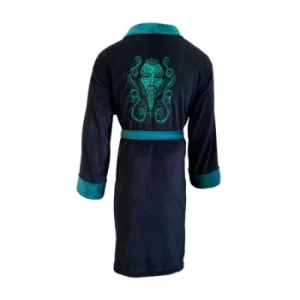 Image of Assasins Creed Eivor Black and Green Adult Robe
