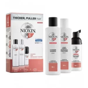 Image of Nioxin SYS4 Care System Trial Kit for Colored Hair with Progressed Thinning Small