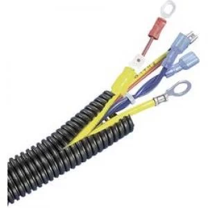 Image of Panduit Slit Corrugated Conduit Tubing Polyethylene Black