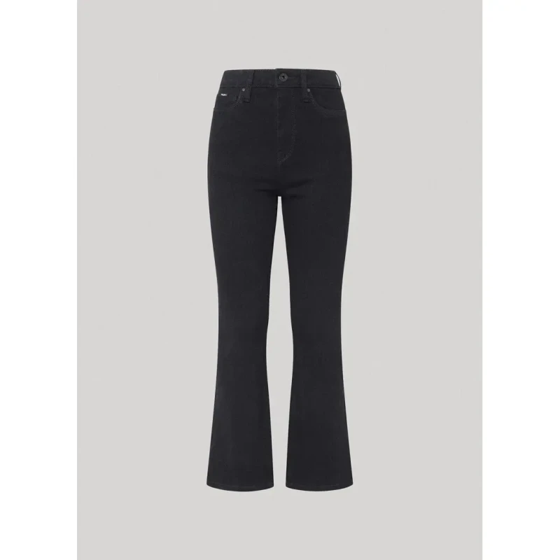 Image of Pepe Jeans Womens jeans Pepe Jeans Dion Flare Noir Female 30x32
