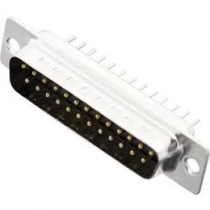 Image of D SUB pin strip 180 Number of pins 25 Soldering MH Connectors