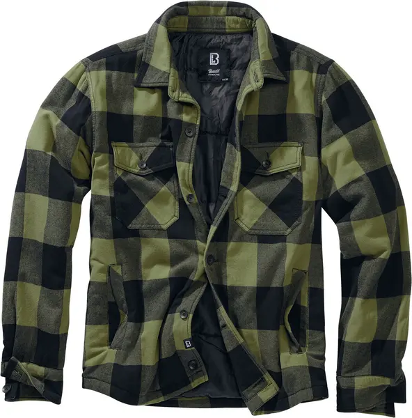 Image of Brandit Lumberjacket Between-seasons Jacket Black olive 4XL Men