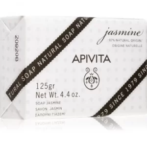 Image of Apivita Natural Soap Jasmine Cleansing Bar 125 g